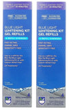 RITE AID Blue Light Teeth Whitening Gel Kit Refills - 4 ct - 2 Pack-