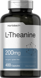 HORBAACH L Theanine 200mg | 400 Capsules | Value Size | Non-GMO