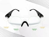 GEEK-VISION LED Magnifying Eyewear Glasses w/ Batteries