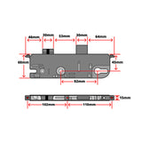 Maco CTS Replacement Door Lock Gearbox Centre Case 45mm uPVC Double Glazing Door