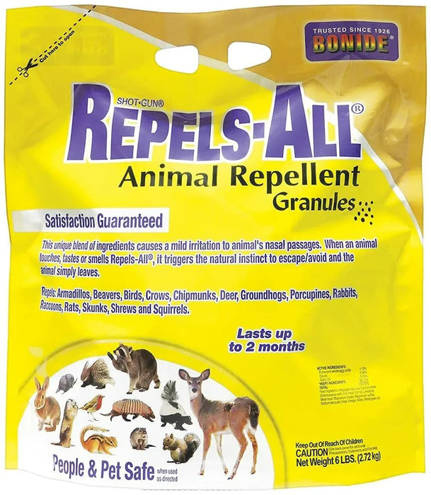 Bonide (BND2362) - Repels-All Animal Repellent, Granules (6 lb.)