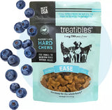 TREATIBLES Blueberry Chews for Small Dogs 1mg -75 ct. -Calming and stress relief