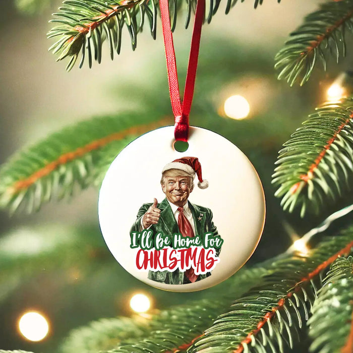 Trump Christmas Ornament | Stocking Stuffer | Package Topper