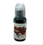 WORLD FAMOUS TATTOO INK True Black Natural High-Quality Pigment Tattoo Ink of 1/2oz Bottle