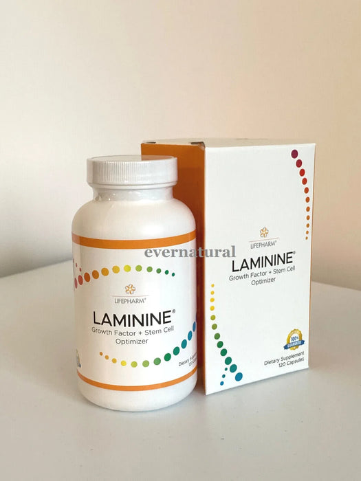 ONE BIG Eco bottle of Laminine Amino Acids 120 caps. Supplement of LifePharm.