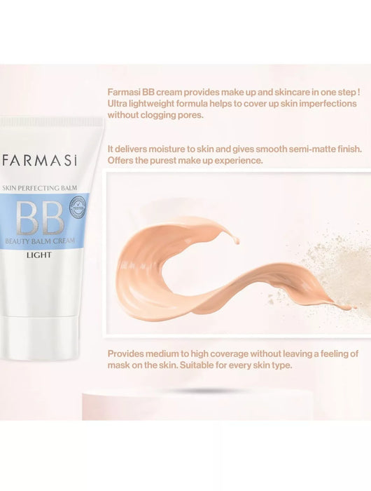 FARMASI Skin Perfecting Balm BB Cream / Choose your shade