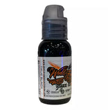 WORLD FAMOUS TATTOO INK True Black Natural High-Quality Pigment Tattoo Ink of 1/2oz Bottle