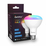 2-PACK Avatar Controls Smart WiFi LED Light Bulb Google Alexa Dimmable BR30 E26