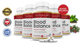 Blood Balance Advanced Formula Cholesterol Blood Sugar Glucose Support 5 Pack