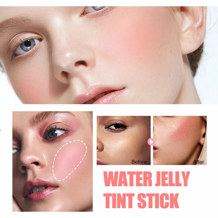 MILK MAKEUP Milk Jelly Blush Makeup Lip Tint Milk Jelly Tint Milk Cooling Water Jelly Tint (01# Burst Pink)