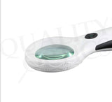 QUALITY OPTICS Easy Grip Illuminated 4x Dual function Magnifier