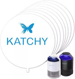 KATCHY Insect Trap 8-Pack of Refillable Glue Boards