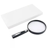 ENYSAON Handheld Magnifying Glass for Reading 10x 30x Handheld Magnifier 110mm Shatte...