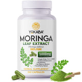 YOKABA Moringa Oleifera Leaf Powder 500mg Capsules - 250 Count