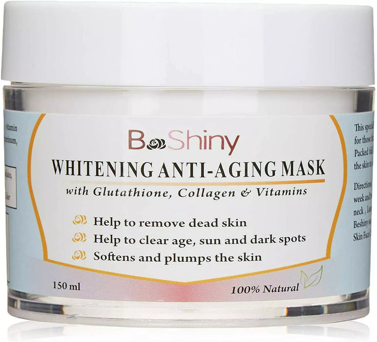 BESHINY Skin Lightening Whitening Face Mask Dark Spot Corrector Body Leg Knee