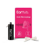 EARHUB Music Filter Earplugs, Noise reduction ear plugs| WAS £16.99 | 50% off