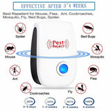 6pack Ultrasonic Pest Repeller Control Electronic Repellent Mice Rat Reject 2018