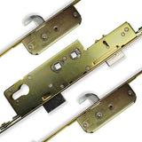 Avocet 2 Hook 2 Roller Multipoint Door Lock Mechanism 35mm Gold