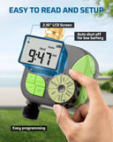 DEWENWILS Sprinkler Timer, Outdoor Water Timer for Garden Hose, Programmable