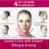 ANACIS Face Lift Band 4D Adjustable V-Lift Strap for Chin Cheek Shaping Firming Toning