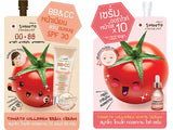 SMOOTO 12 Sachets Tomato Collagen BB&CC Face Cream Smooto Tomato Collagen White Serum