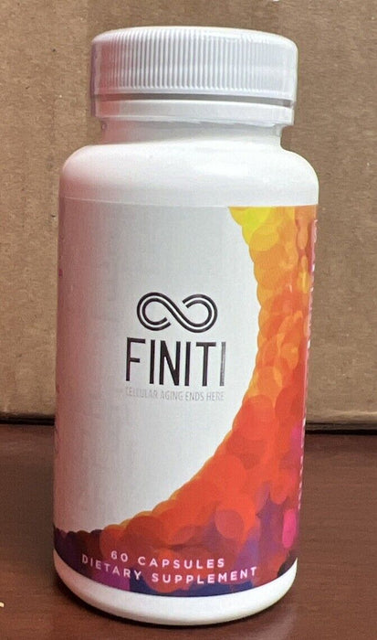 JEUNESSE Finiti 60 Capsules - New / Sealed! Cellular Aging Ends Here!