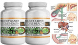 Kidney health Kidney Cleanse & Detox stone breaker support 240 capsules gallblad