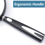 ENYSAON Handheld Magnifying Glass for Reading 10x 30x Handheld Magnifier 110mm Shatte...