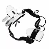 STRATE LED Illuminated Headband Magnifying Glass Low Vision Aid Beauty Magnifier Loupe