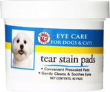 Miracle Care Tear Stain Pads For Dogs and Cats - 90 Count Package