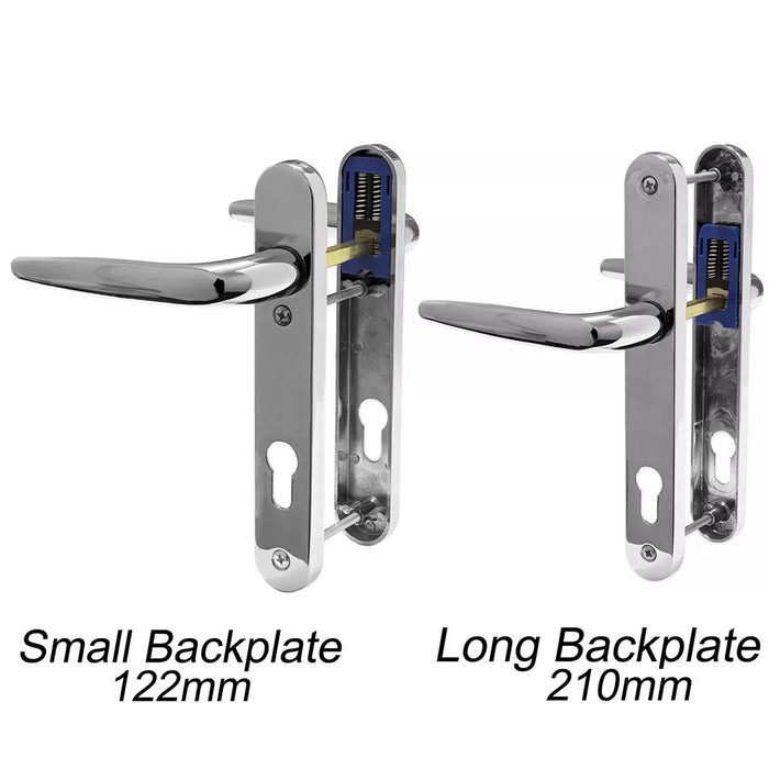 UPVC Door Handle 92PZ Sprung Double Glazing Pair Set Patio PVC