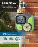 DEWENWILS Sprinkler Timer, Outdoor Water Timer for Garden Hose, Programmable