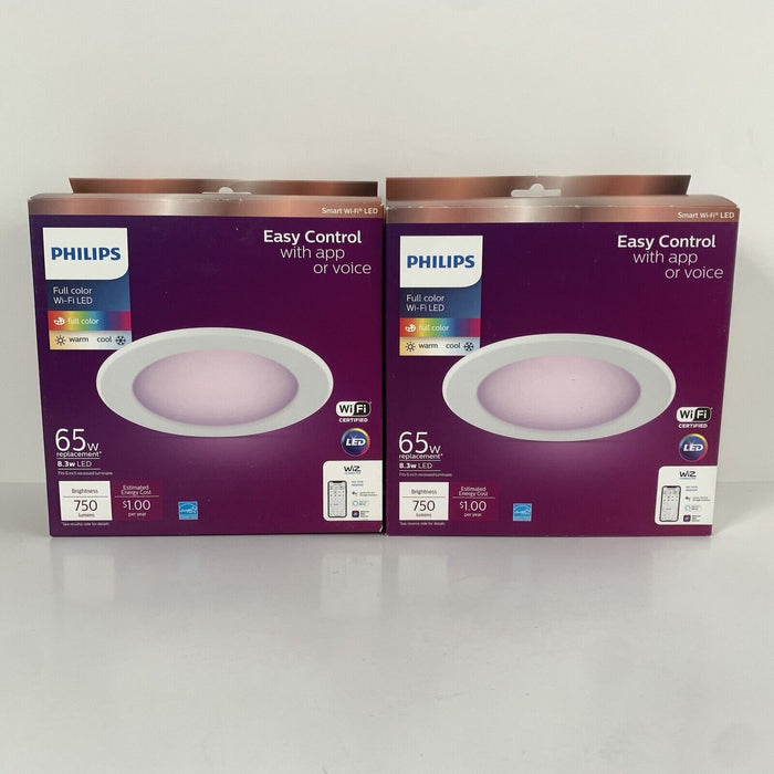 Philips Smart Wi-Fi LED Downlight & Recessed Spot - White