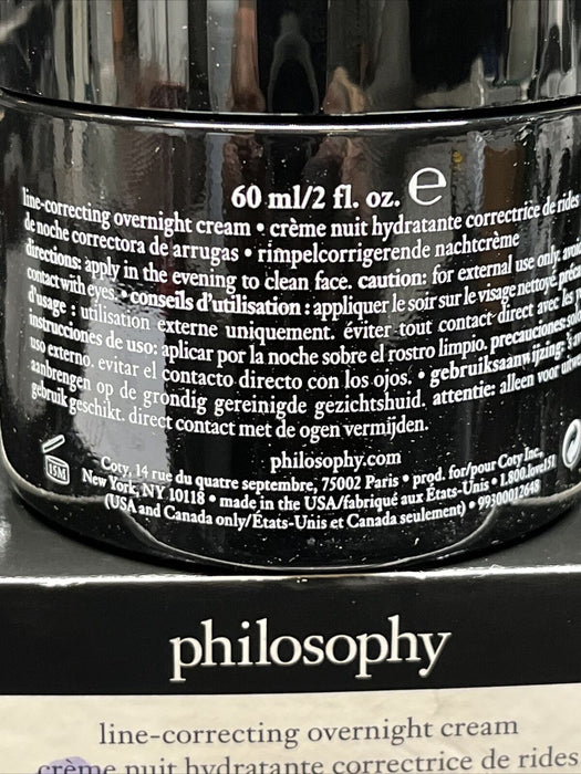 Philosophy Anti-wrinkle Miracle Worker Night Plus Overnight 2 Oz