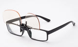 IG EYEWEAR Clip On Blue Light Filter Blocking Glasses Office Computer Anti UV Strain Relief