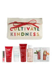 CLARINS 8 Pcs Gift Set Travel Kit/ Skincare Makeup Deluxe Samples Pouch bag (NEW)