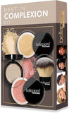 bellapierre Best in Complexion Kit | 5-in-1 Mineral Foundation, Blush, Medium