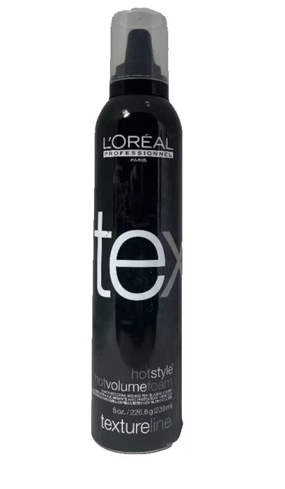 Loreal Textureline Hot Style Hot Volume Foam 8 oz (011)