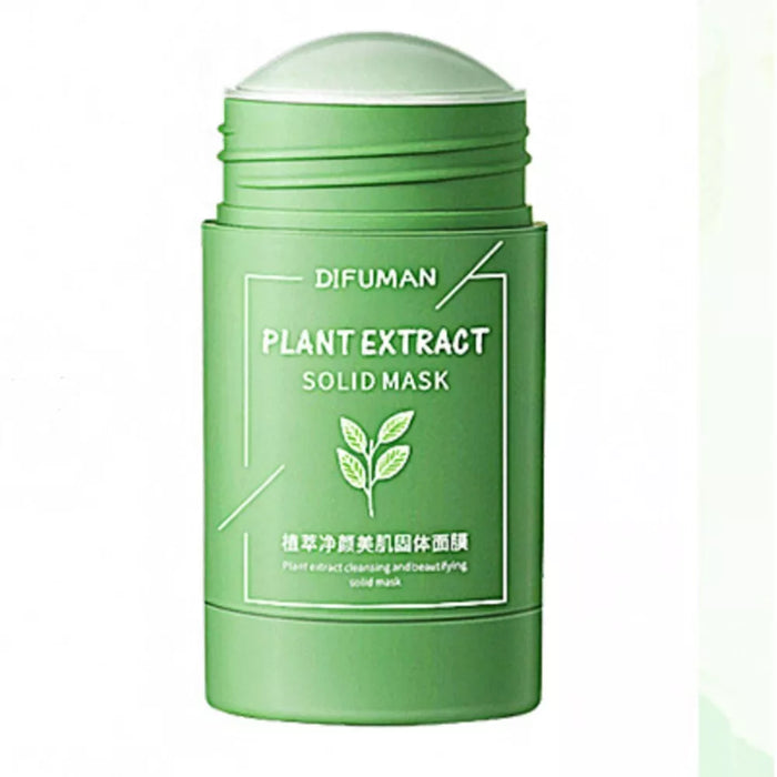 GLAMZA Green Tea Mask Stick Facial Cleansing Oil Acne Blackhead Control Deep Clean Pore