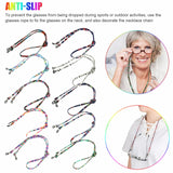 EEEKit Sunglass Eyeglass Neck Strap Sports Read Glasses Cord Lanyard Holder String 10X