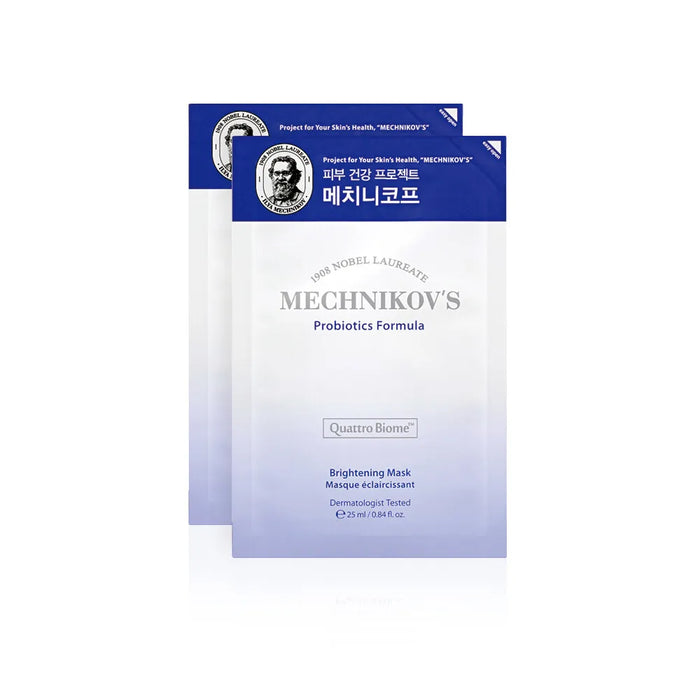 HOLIKA HOLIKA Mechnikov's Probiotics Formula Brightening Mask 2pcs