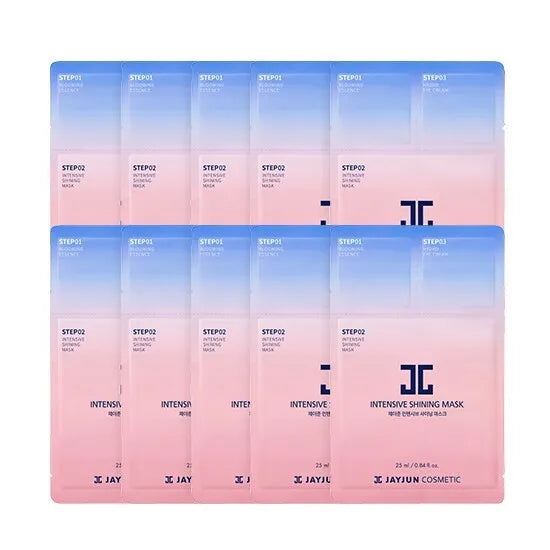 JAYJUN Intensive Shining Mask 3Step * 10ea (no box package)