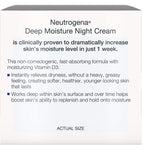 Neutrogena Deep Moisture Night Cream - 2.25 oz