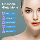 iMATCHME L-Glutathione Capsules 1000MG Natural Anti-Aging Skin Whitening Caps 120 Pills