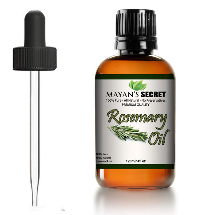 Rosemary Oil 100% Pure Virgin & Natural Premium Therapeutic Grade-4oz