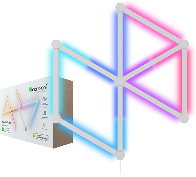 Nanoleaf Lines Modular Smart Light Bar Smarter Kit (9 Lines)