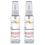 ISOPROPYL ALCOHOL 99% 2.3 oz Spray -Travel Size - Pack of Two- USA Made
