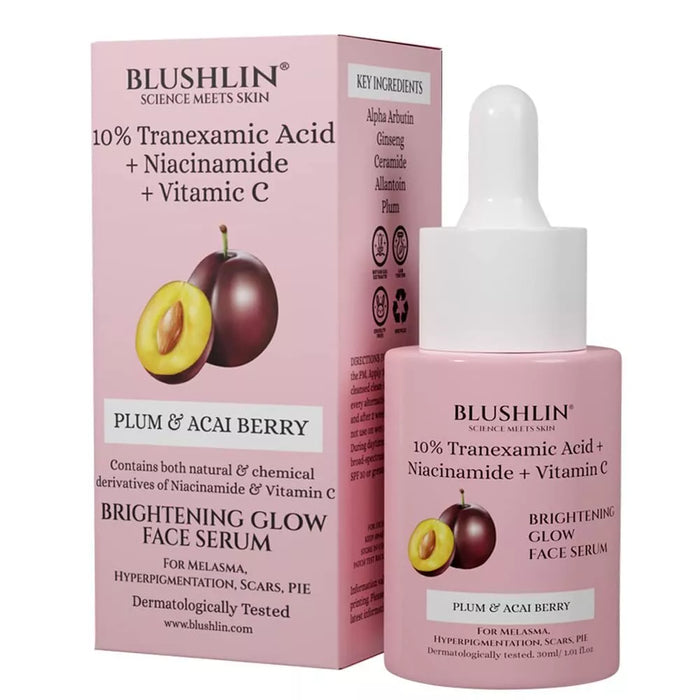 Blushlin 10% Tranexamic Acid Niacinamide Vitamin C Face Serum 30ml
