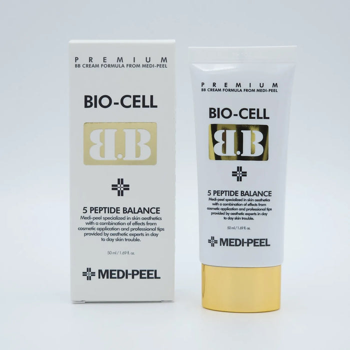 MEED-PEEL Bio-Cell BB Cream 50ml Natural Coverage Whitening K-Beauty