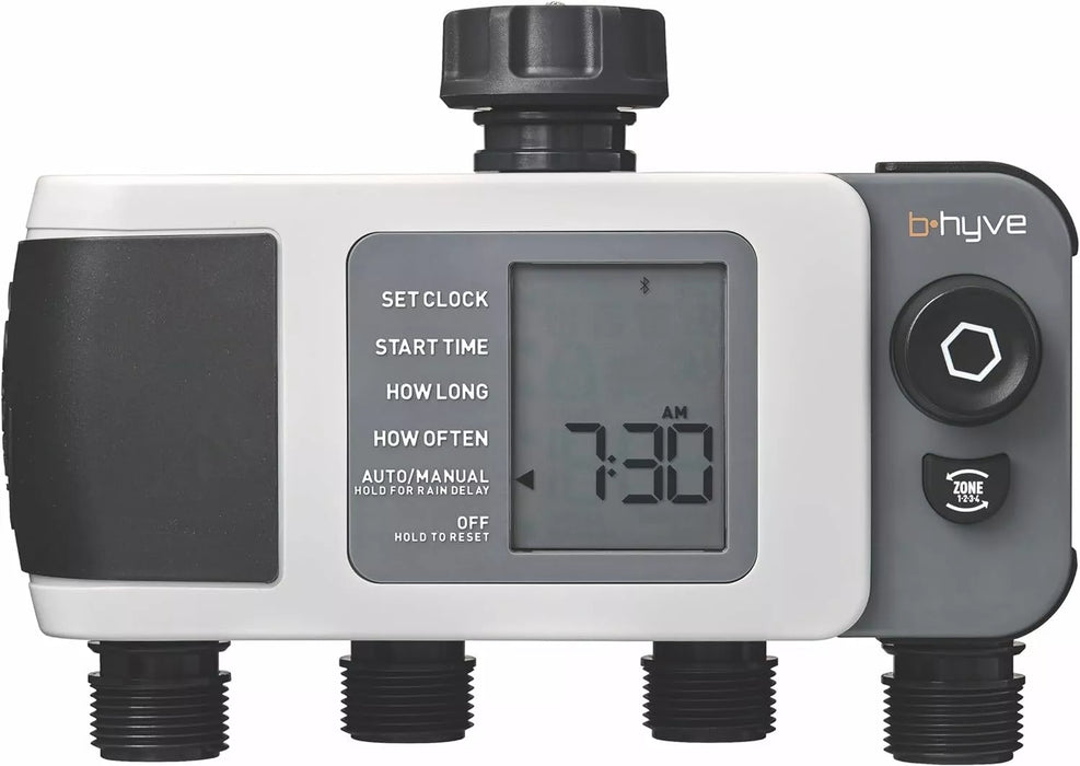 ORBIT 24634 B-hyve XD 4-Port Smart Hose Watering Timer